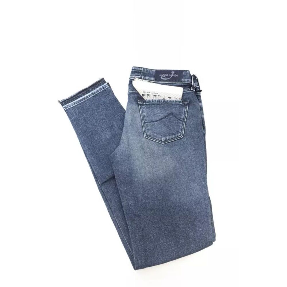 Jacob Cohen Blue Cotton Women Women's Jeans